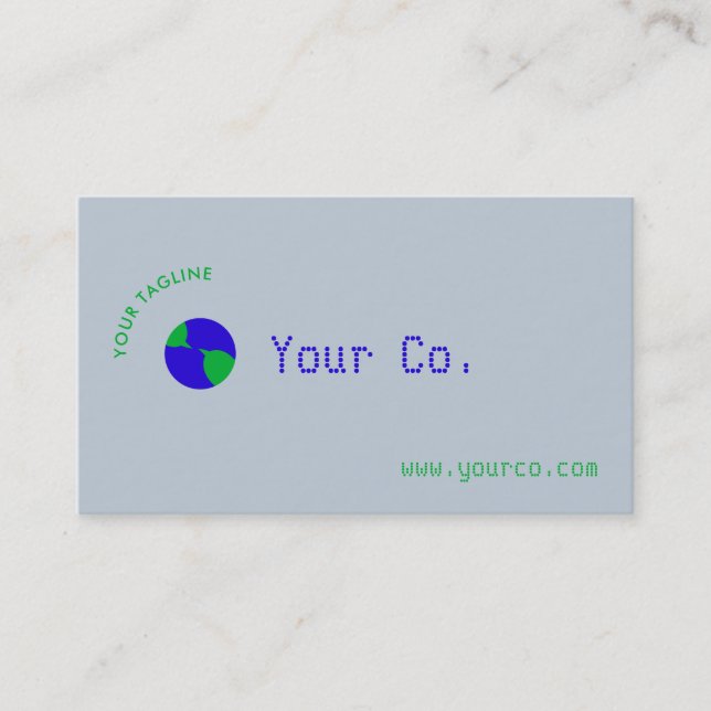 Jordens Chatta Visitkort (Framsida)