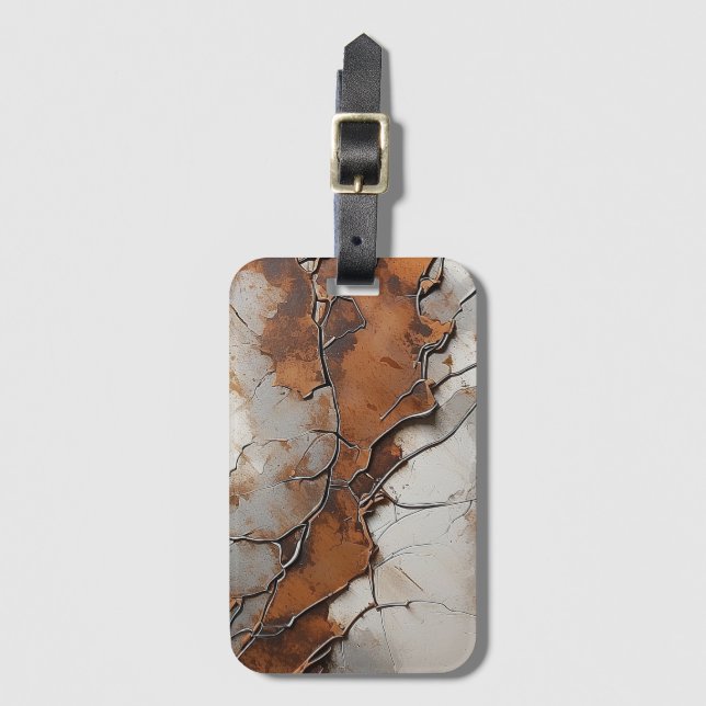 "Jordens Clay"Akrylic Luggage Tag Bagagebricka (Framsida vertikal)