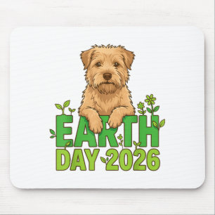 Jordens dag 2026 Söt Terrier Hundägare Mamma Pappa Musmatta