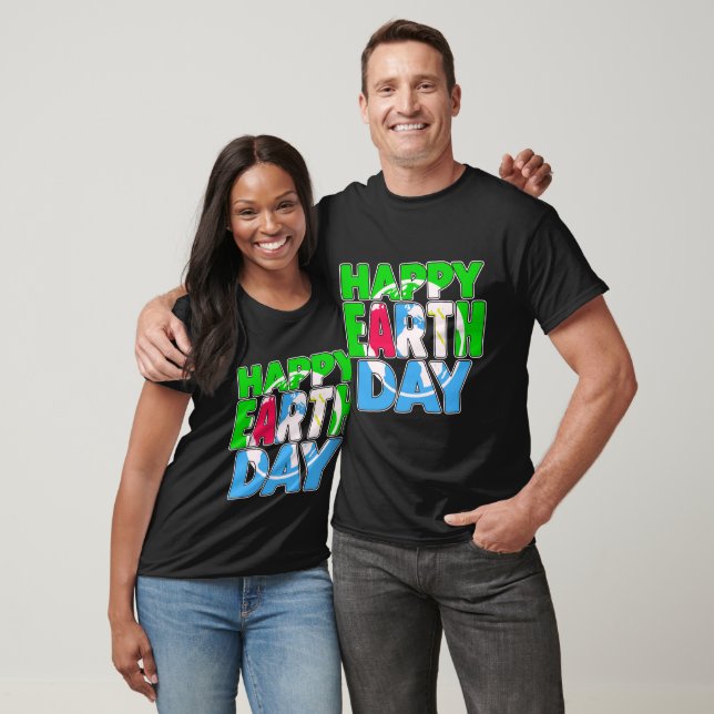 Jordens dag, Glad jordens dag T-shirts (Unisex)