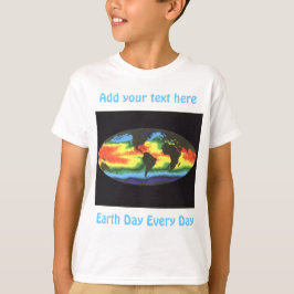 Jordens dag - Global havsyta temperatur T Shirt