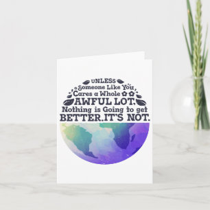 Jordens dag om inte någon som du bryr sig en hel m kort