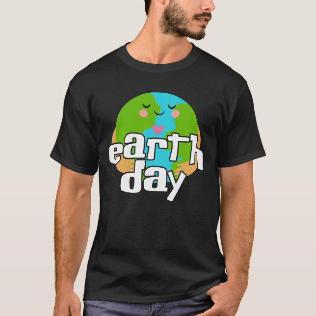 jordens dag t shirt (Framsida)