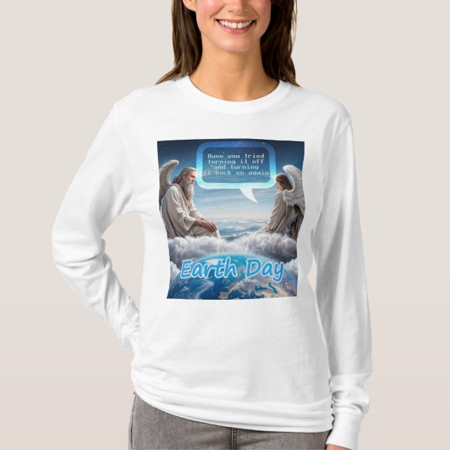 Jordens dag  t shirt (Framsida)