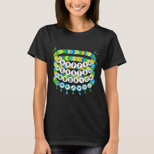 Jordens dag vänskapsarmband rädda planeten barn t shirt