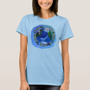 Jordens dag - våra val, deras framtid t shirt