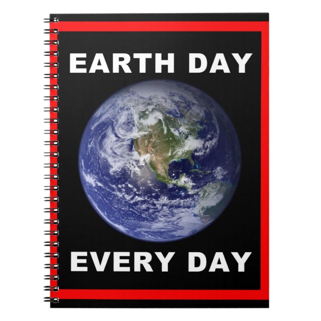 Jordens dag varje dag anteckningsbok (Framsidan)