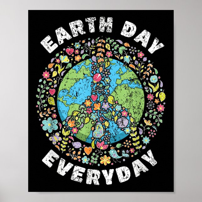 Jordens dag varje dag Jordens dag  Poster (Framsidan)