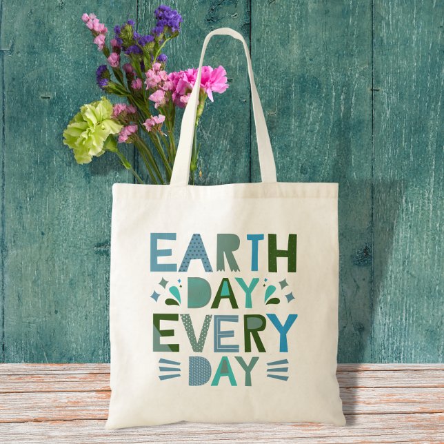 Jordens dag varje dag - Rädda planeten Tygkasse (Skapare uppladdad)