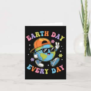 Jordens dag varje dag Rolig Jordens dag 2025 Barn Kort