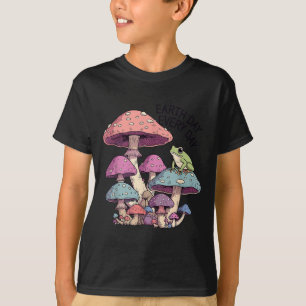 Jordens dag varje dag söt groda på svamp t shirt