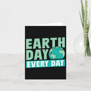 Jordens dag varje dag Spara naturen bevarande milj Kort
