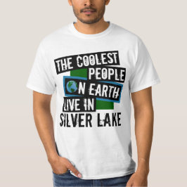 Jordens kolaste människor bor i Silver Sjö T Shirt