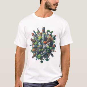 Jordens krökning t shirt