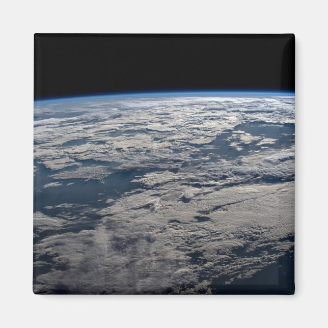 Jordens limb ovanför en grumlig Western Australien Magnet (Framsidan)