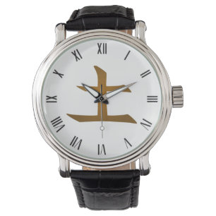 Jordens mark Japansk symbol Armbandsur