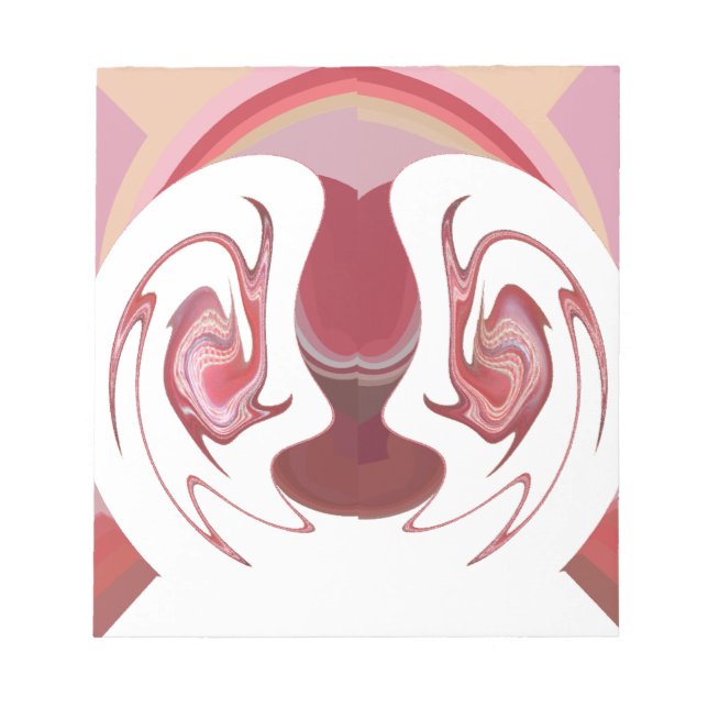 Jordens medlemmar: Afrikans texturerade tekonst Anteckningsblock (Framsida)