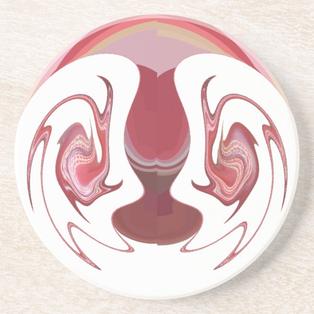 Jordens medlemmar: Afrikans texturerade tekonst Underlägg (Framsidan)