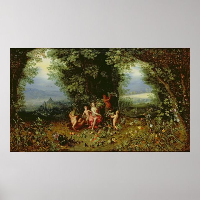 Jordens naturtrogen poster (Framsidan)