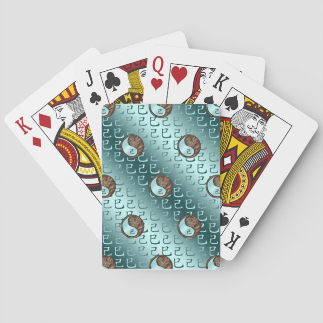 Jordens orm casinokort (Baksidan)