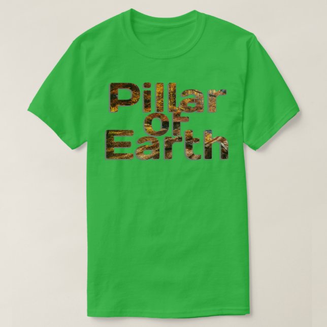 Jordens pelare 1 t shirt (Design framsida)