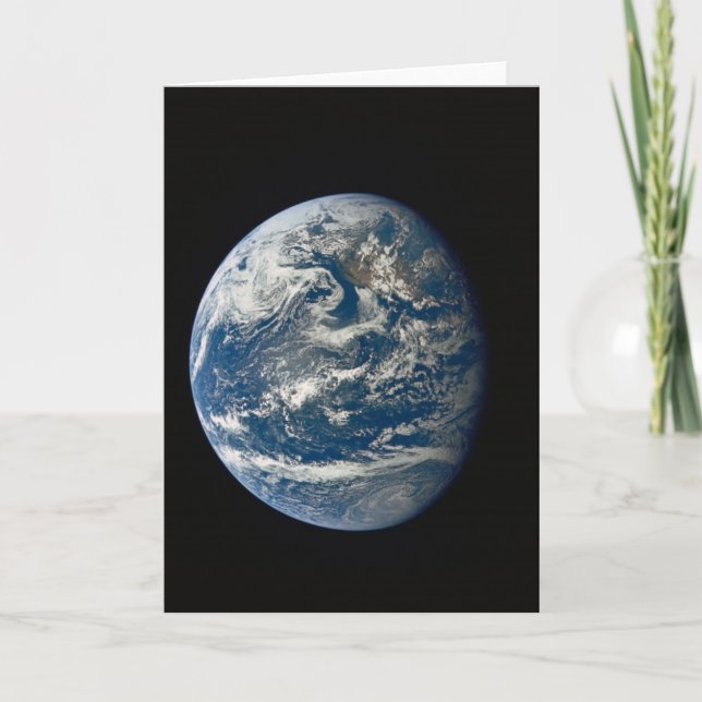 Jordens skönhet från rymden kort (Framsida)