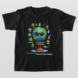 Jordens tal: en uppmaning till skydd t shirt