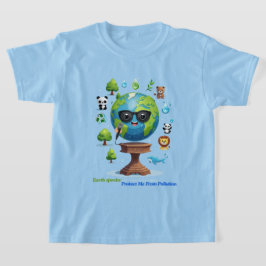 Jordens tal: en uppmaning till skydd t shirt