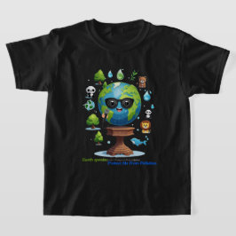 Jordens tal: En vädjan om skydd T Shirt