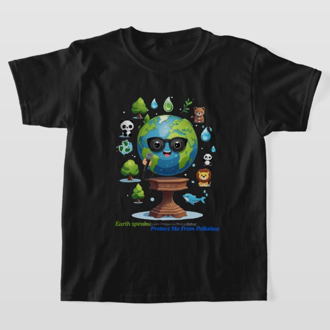 Jordens tal: En vädjan om skydd T Shirt (Laydown)