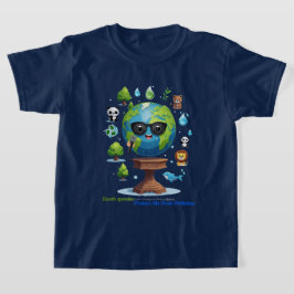 Jordens tal: En vädjan om skydd T Shirt