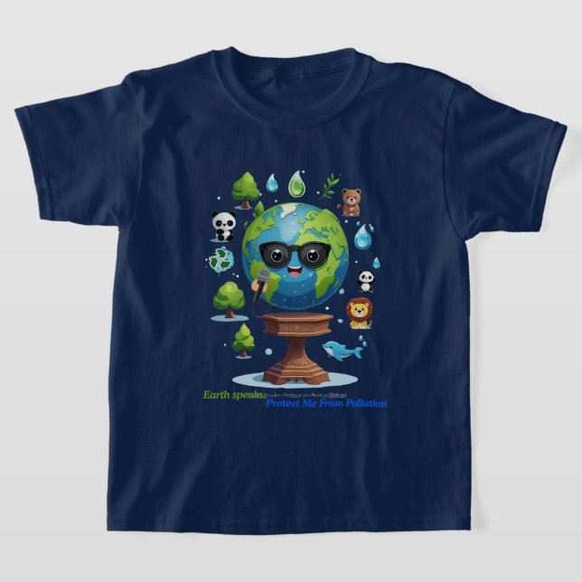 Jordens tal: En vädjan om skydd T Shirt (Laydown)