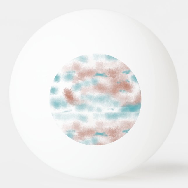 Jordens tone Clouds Ping Pong Boll (Framsidan)