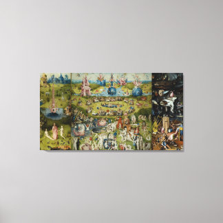 Jordens trädgård lyfter Hieronymus Bosch Canvastryck