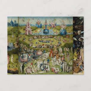 Jordens trädgård lyfter Hieronymus Bosch Vykort