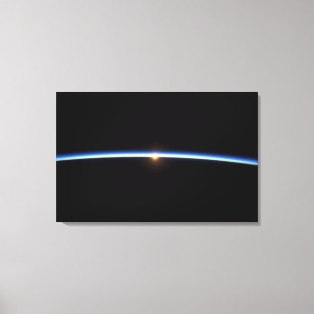 Jordens tunnlinje 2 canvastryck (Framsida)