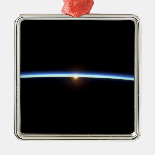 Jordens tunnlinje 2 julgransprydnad metall (Framsidan)