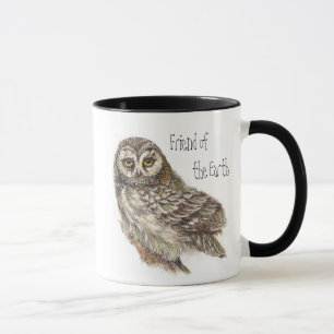 Jordens vän, jorddagen, Uggla Bird Mugg