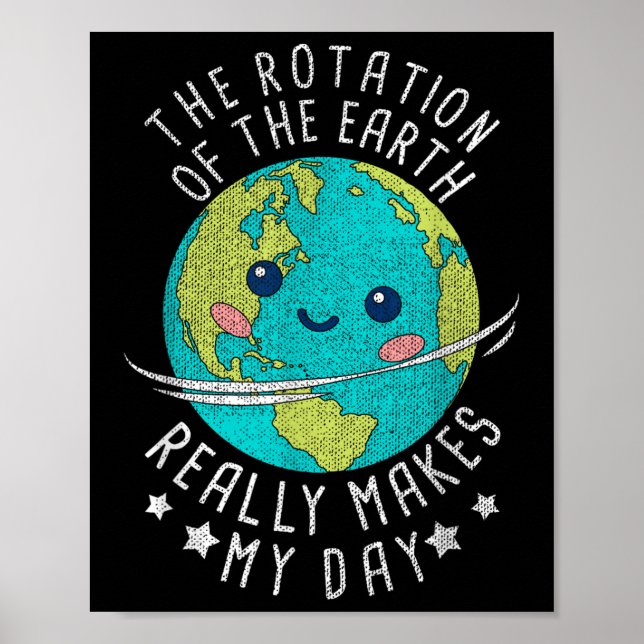 Jordens Verkligen gör att min dag börjar Poster (Framsidan)