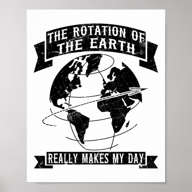 Jordens Verkligen gör min dag 1 Poster (Framsidan)