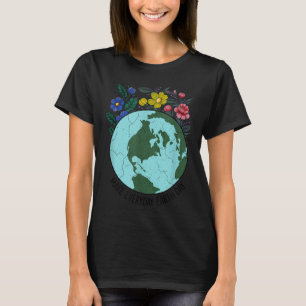 Jordfärdsblomning Räddar planetna T Shirt