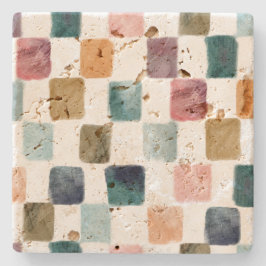 Jordfärgspalett Stenunderlägg