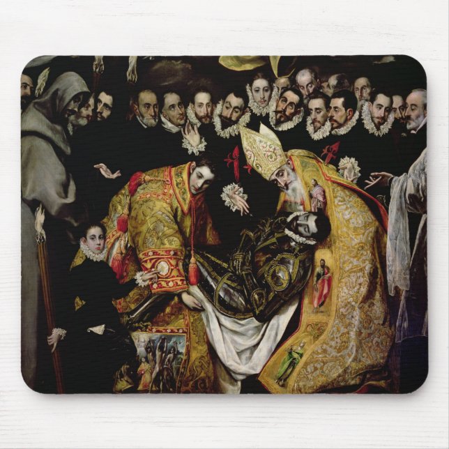 Jordfästningen av räkningen Orgaz Musmatta (Framsidan)