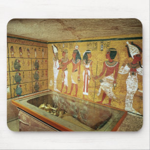 Jordfästningkammaren i graven av Tutankhamun Musmatta