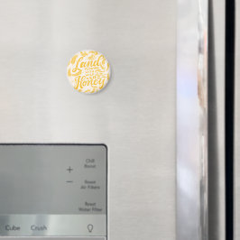 Jordflöde med Mjölk & honung Magnet