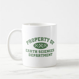 Jordforskningsavdelningen egendom kaffemugg