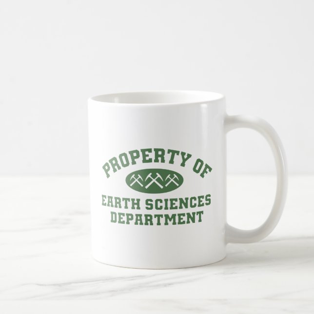 Jordforskningsavdelningen egendom kaffemugg (Höger)