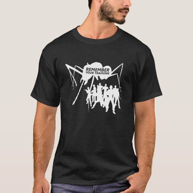 Jordförsvarsstyrka T Shirt (Framsida)