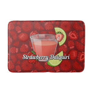 Jordgubb Daiquiri Cocktail Badrumsmatta