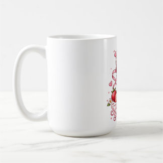 Jordgubb Milkshake Söt Rosa Efterrätt Läckert Gods Kaffemugg